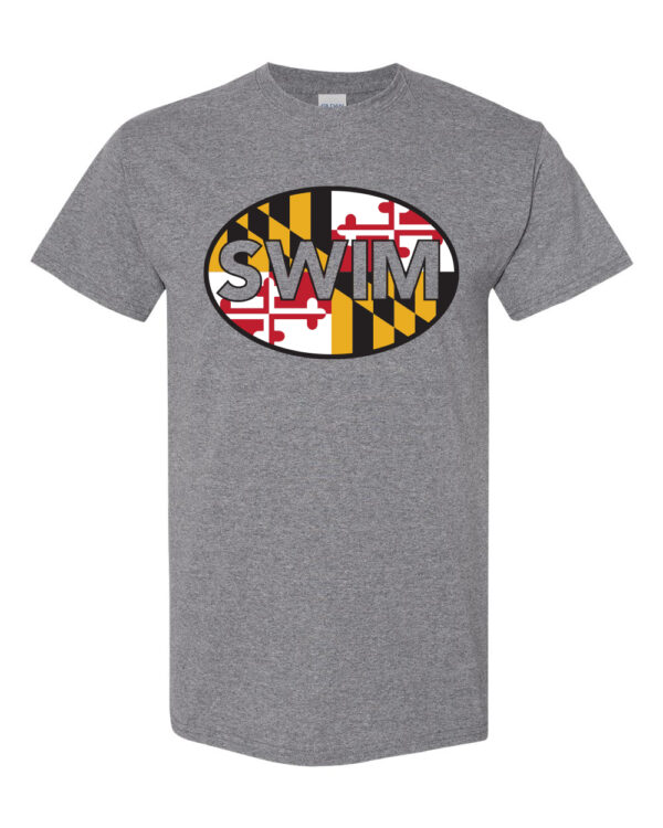 Maryland Flag SWIM - Short Sleeve T-Shirt